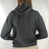 Skull Hoodie Long Hooded Jacket Halloween Skull Print Zipper Jacket