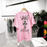 CHH Chrome Heart T Shirt Spring/Summer Printed Short-Sleeved T-shirt Men's and Women's Tops