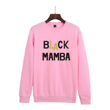 In Memory of Kobe Hoodie Kobe Memorial Clothing Casual Loose Men's and Women's Fleece round Neck Sweater