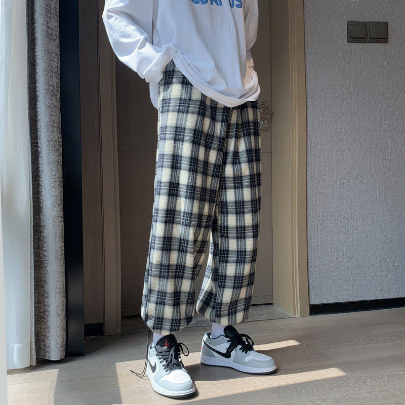 Men Cargo Pants Autumn Pants Men's Sports Pants Loose Casual Trousers