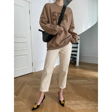 Diana Harvard Sweatshirt Oversize Lettered Casual Sweatshirt