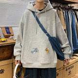 Tom and Jerry Hoodie Printing Plus Velvet