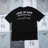 Fog Essentials Tshirts Fashion Brand Fog Fear Of God Letter Print Short-Sleeve Loose High Street T-shirt Men and Women