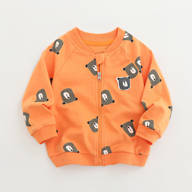 Children Baseball Jacket Boys' Baseball Jacket Coat Autumn Clothing