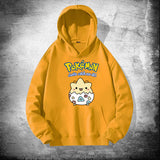 Men and Women Pokemon Pikachu Hoodie Jingling Bao Ke Meng Bokebi Hooded Sweater