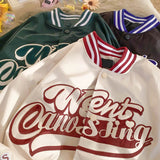 All Star Varsity Jacket Vintage Baseball Uniform