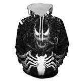 Carnage Hoodie Muscle Venom 3D Printed Hoodie