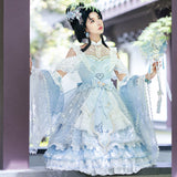 Gothic Lolita Harajuku Style Clothing Lolita Dress JSK Palace Style Heavy Industry Gorgeous Tea Party Skirt