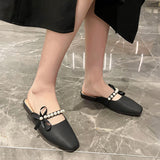 Nude Chunky Heel