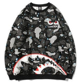 Bape Sweatshirt Camouflage Ape Crew Neck Sweater