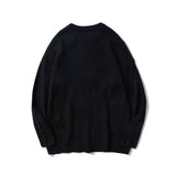 Dinosaur Sweaters Embroidered Crew Neck Bottoming Sweater