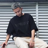 Present T Shirt All-Match Loose Men and Women