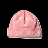 Yankee and Dogers Winter Hat Autumn Knitted Hat Warm Wind-Proof Cap Beanie Hat