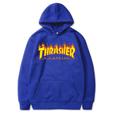Thrasher Hoodie Hip Hop Fashion Hooded Sweatshirt Top