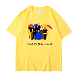 Friends Joy T Shirt Flower Men's and Women's Short-Sleeved T-shirt