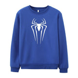 Men Spider Hoodie Spider-Man Crew Neck Sweater