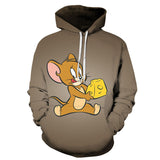 Tom and Jerry Hoodie 3D Printed Hoodie Hoodie
