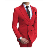 Double Brewed Seersucker Suit Suit Men's Slim Dress