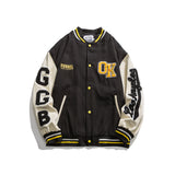 Varsity Jacket for Men Baseball Jackets Spring Fashion Unisex Tops Casual Fashionable