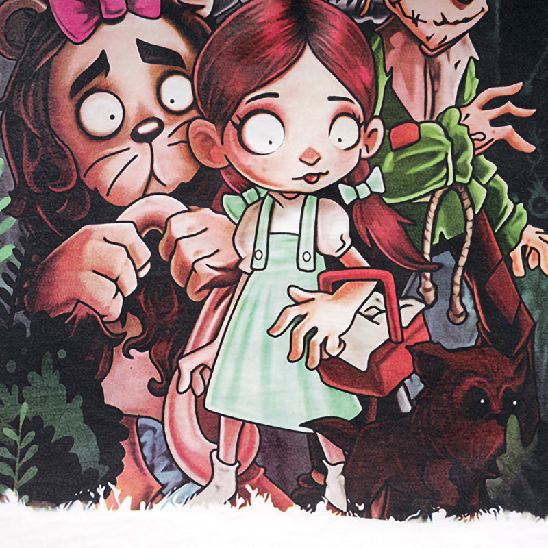 Charlie Luciano T Shirt Dark Fairy Tale Series Adventure Little Loli Cotton Loose