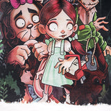 Charlie Luciano T Shirt Dark Fairy Tale Series Adventure Little Loli Cotton Loose