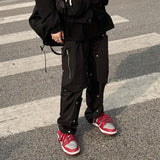 Harajuku Clothing Straight Leg Pant Baggy Pants Straight Cargo Pants Hip Hop Trousers for Men