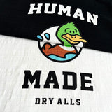 Human Made T-Shirt Tour Duck Slub Cotton Short Sleeve Loose Couple