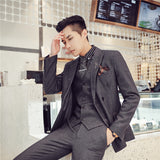 Double Brewed Seersucker Suit Men's Suit Set