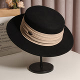 Kentucky Derby Hats Retro Flat Top Hat