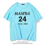 In Memory of Kobe T Shirt T-shirt Men and Women Loose Cotton