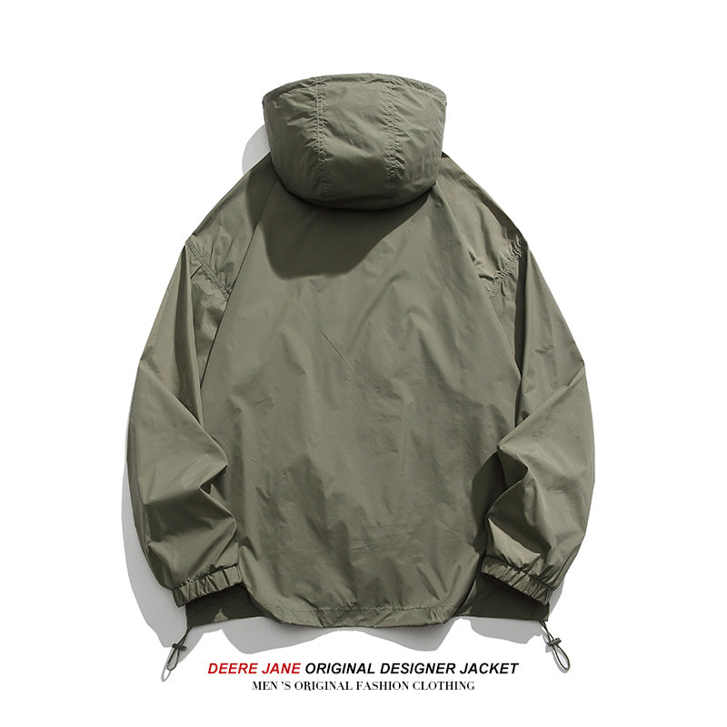 Men Sun Protection Clothing Fashion Sun-Protective Clothing Men's Summer Thin Breathable Jacket Jacket