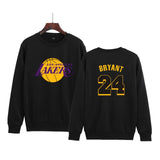 In Memory of Kobe Hoodie Kobe Memorial Clothing Casual Loose Men's and Women's Fleece round Neck Sweater