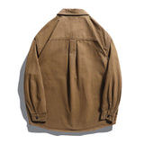 Denim Shirts Spring Loose Long Sleeve Denim Shirt Coat