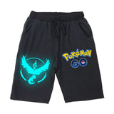 Men and Women Pokemon Pikachu Pant Pokemon Pokemon Bica Printed Children's Shorts
