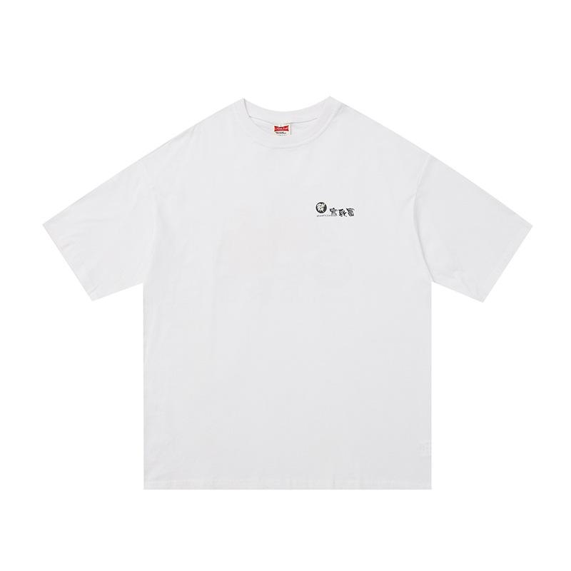 Men T Shirt Summer Casual Tops Men's Clothes Summer Wear Retro Men's round Neck Short Sleeve Casual Loose