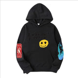 Smiley Face Hoodie Graffiti Hoodie