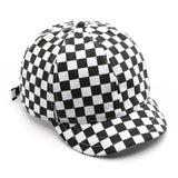 Vintage Check Baseball Cap
