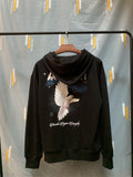 Amiri Hoodie Peace Dove Printed Hooded Terry Sweater