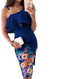 Women Exotic Dresses off-the-Shoulder Strap Dress