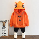 Toddler Boys Sweater Boys Hooded Sweatshirt Spring and Autumn