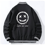 Blackair Jacket Baseball Collar Jacket Casual Loose