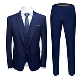 Seersucker Suit Casual Loose Suit Two-Piece Set