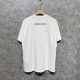 Amiri T Shirt Fashion Brand Short Sleeve T-shirt Shirt