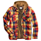 John Dutton Jacket Autumn and Winter Thickening Cotton-Padded Coat Printed Hooded Jacket