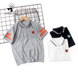 Children Boy Polo Shirts Children's Clothing Summer Boys' Lapel Short Sleeve T-shirt