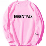 Fear Of God Fog Sweatshirt Essentials Double Line Brushed Hoody Tide Brand Letters