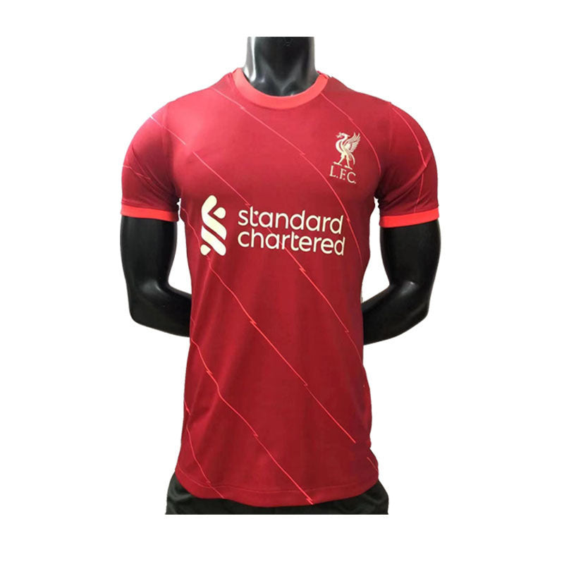 Cricket T Shirt Liverpool Jersey Salah No. 4 Van Dyke Phil Mino Short-Sleeved Football Suit
