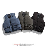 Men Coat Waistcoat Cotton-Padded Coat Men Winter Thicken Thermal Couple