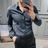 Men Shirts Long Sleeve Shirt
