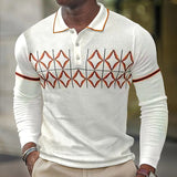 Polo Shirts Autumn and Winter Polo Shirt Long Sleeve Men